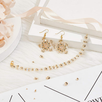 PH PandaHall 14K Gold Plated Spacer Beads, 300pcs Round Brass Beads 5 Size Metal Smooth Beads Seamless Ball Beads Long-lasting Little Beads for Summer Bracelet Necklace Jewelry DIY Crafts(2/3/4/5/6mm)